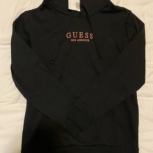 Black and Pink Guess Hoodie